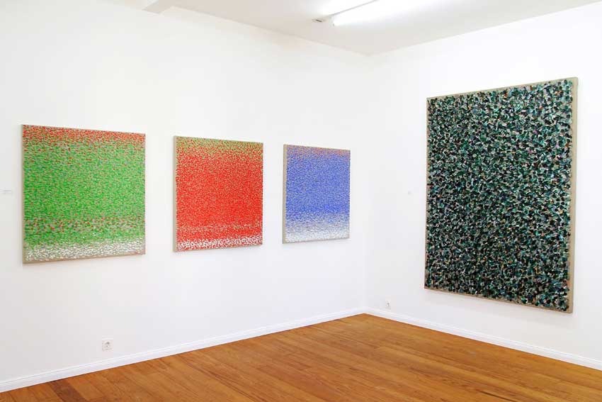 Ausstellungsansicht Kuno Gonschior, Ausgewählte Werke 1960-2010, Galerie Frank Schlag & Cie., Essen