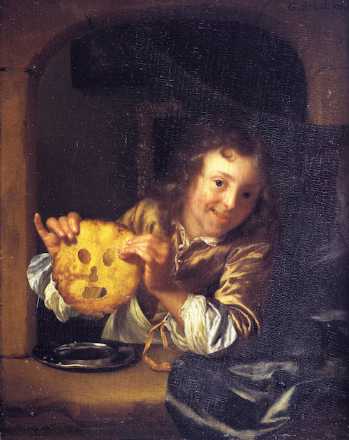 Gem‰lde , Eichenholz (1670 - 1680) von Godfried Schalcken [1643 - 1706]Bildmaﬂ 19,8 x 15,6 cmInventar-Nr.: 237Systematik: Kulturgeschichte / Kunst / Portr‰ts / Kinderportr‰ts / 17. Jh.