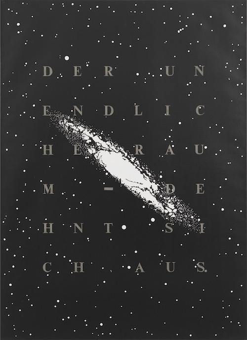 rune-mields-genesis-galaxis-diptychon-1-20-jahrhundert-und-griechische-antike-1996-aquatec-auf-leinen-je-200x145cm-foto-ben-hermanni-courtesy-judith-andreae